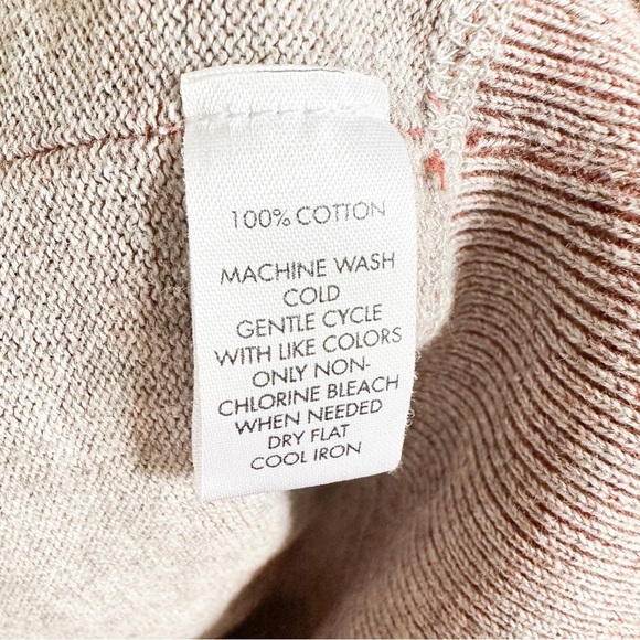 Calvin Klein Men’s Burnt Orange Cotton Crewneck Pullover Sweater sz XL - Picture 6 of 6